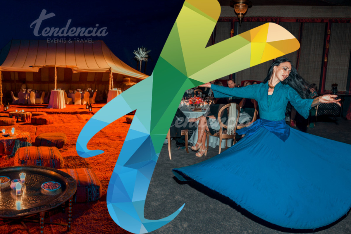 2 THEMED GALA DINNERS IN MARRAKECH ? 1001 NIGHTS & ROOFTOPS IN A HORSE-DRAWN CARRIAGE!